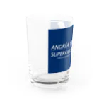 アンドレーア・ザ・スーパーキッカーのアンドレーア（シルエットE） Water Glass :left