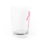 HONOMINEのピンクのバレエシューズ Water Glass :left