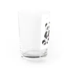 愛を届けるパンダの愛を送るパンダ Water Glass :left