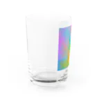 水草のサイケデリックな満月 Water Glass :left