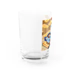 cunissaのドット絵コーヒーと電気ポット Water Glass :left