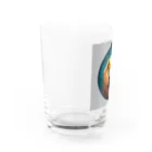 henohenomohejiadのドット絵のホラーなカピバラ Water Glass :left