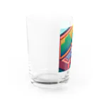 yorozuya4628のドットエンジニア ミニフィグ Water Glass :left