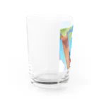 tamatamasuzuriの可愛いキツツキ Water Glass :left