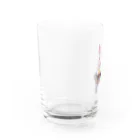 ビール姐さんの一途なラビちゃん Water Glass :left