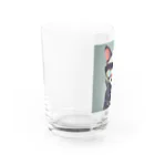 neko_skipのオサレキャットよしお Water Glass :left