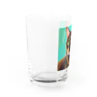 Satochuのハバナブラウン Water Glass :left