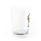 ebizo999のドット絵の子犬 Water Glass :left