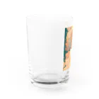 mumusの女性のイラストグッズ Water Glass :left