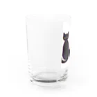 horoscope のネコクロ Water Glass :left