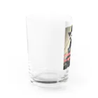 D Myaのメタルとちゅーるはガンに効く(フロント) Water Glass :left