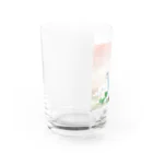 こりすまるの夢幻　鳩　和み Water Glass :left