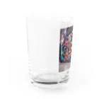 のんびりアート工房のストリートアート Water Glass :left