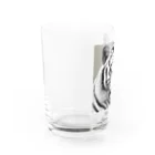 kinglureのホワイトタイガー Water Glass :left