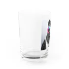 MariElegantのワイルドパンダ Water Glass :left