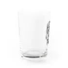 うぃるのdark patterns face Water Glass :left