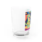 tick_tack shopのうたザウルス Water Glass :left