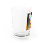 enjoy cycling serviceのBLUE PHOENIX FROM HELL Water Glass :left