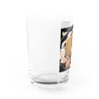 しめさばのリトープス Water Glass :left