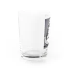 ラオタ監督のご飯待ちの猫さん Water Glass :left