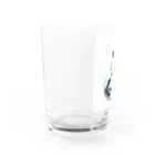 シリーズ＆シリーズの水墨画シリーズ　鼠 Water Glass :left