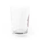 ゆうみんハウスのくっつきくまのすけ Water Glass :left