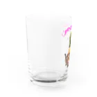 CATLESのCATLES パインキャット キジトラ猫とパイナップル Water Glass :left