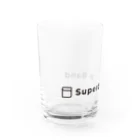 Superb_Hop_BandのSHB クリアロゴグラス Water Glass :left