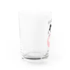 もんちゃんねる.のもんちゃんねる.ロゴ Water Glass :left