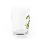 もむのふの爬虫類グッズやさんの積みベルツノグッズ Water Glass :left