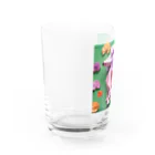 むささび工房の折り紙風プードル Water Glass :left