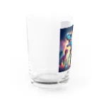 サラリーマン恐竜のファンタスティック恐竜 Water Glass :left