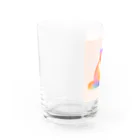 aoking_のグラデーション猫 Water Glass :left