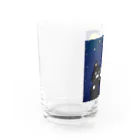 ハナの黒田　月 Water Glass :left