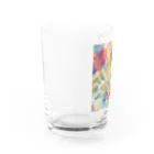 Kagarinのフラワー Water Glass :left