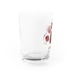 WebArtsの肉球をモチーフにしたオリジナルブランド「nikuQ」（猫タイプ）です Water Glass :left