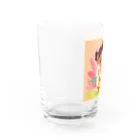 オハナショップのフラダンサーナナちゃん Water Glass :left