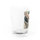 xdaのバケツに入ったチワワ Water Glass :left