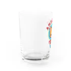 LONESOME TYPE ススのLove❤️Dogs（アメリカンピットブルテリア・オルタナティブ） Water Glass :left