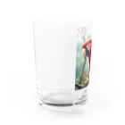 SAKIのコンゴウインコ Water Glass :left