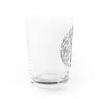 ブッディズムの般若心経 Water Glass :left