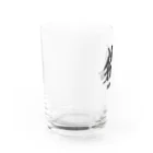 スタジオ・ロングワンのアメリカで着る侍Ｔシャツ！samurai original illustration fashion  Water Glass :left