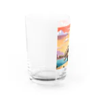 iikyanの恐竜④ Water Glass :left