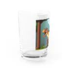 iikyanの恐竜⑥ Water Glass :left