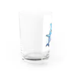 ワクワクセレブレイトのイルカくん Water Glass :left