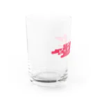 人生ピッチクロックのロゴ入りオリジナルグッズ Water Glass :left