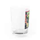 ケマオの店「ZF」の🥦ベジロック「ブロッコリくん」🎸 Water Glass :left