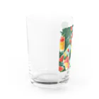 8takayaの南国のフルーツ Water Glass :left