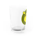 B-catのそんなバナナ、嘆き（丸型） Water Glass :left