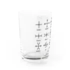 metao dzn【メタヲデザイン】の神聖回路　Sacred Circuitry（bk） Water Glass :left